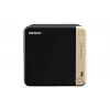 QNAP TS-464 NAS Tower Intel® Celeron® N5095 8 GB DDR4 0 TB QNAP QTS Czarny