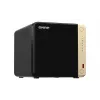QNAP TS-464 NAS Tower Intel® Celeron® N5095 8 GB DDR4 0 TB QNAP QTS Czarny