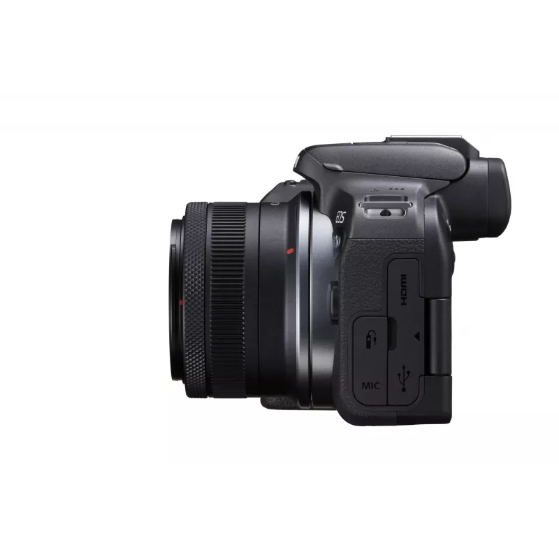 Canon EOS R10 + RF-S 18-45mm F4.5-6.3 IS STM MILC 24,2 MP CMOS 6000 x 4000 pikseli Czarny