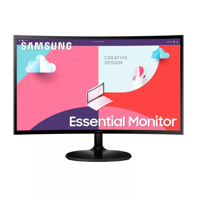 Monitor komputerowy Samsung S36C 68,6 cm (27 cali) 1920 x 1080 pikseli Full HD LCD Czarny