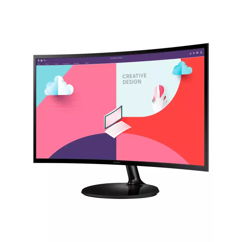 Monitor komputerowy Samsung S36C 68,6 cm (27 cali) 1920 x 1080 pikseli Full HD LCD Czarny