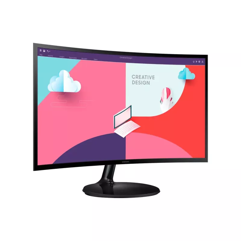 Monitor komputerowy Samsung S36C 68,6 cm (27 cali) 1920 x 1080 pikseli Full HD LCD Czarny