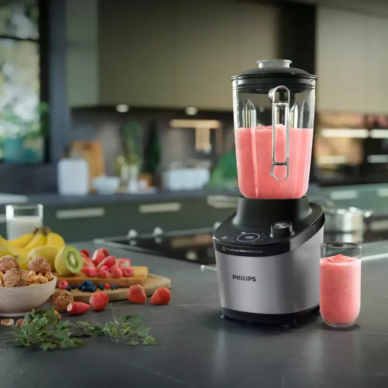 Blender stołowy Philips 7000 series HR3760/00 Czarny Metalik