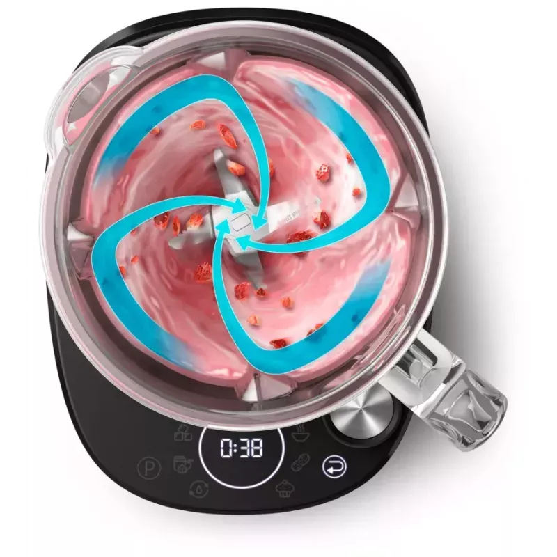 Blender stołowy Philips 7000 series HR3760/00 Czarny Metalik