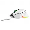 Mysz gamingowa Razer Basilisk V3 Pro — praworęczna, optyczna 30 000 DPI, RF Wireless/Bluetooth/USB-C, biała