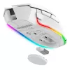 Mysz gamingowa Razer Basilisk V3 Pro — praworęczna, optyczna 30 000 DPI, RF Wireless/Bluetooth/USB-C, biała