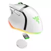 Mysz gamingowa Razer Basilisk V3 Pro — praworęczna, optyczna 30 000 DPI, RF Wireless/Bluetooth/USB-C, biała