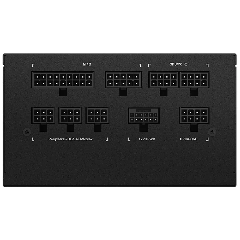 GIGABYTE GP-UD850GM PG5 zasilacz 850 W 20+4 pin ATX ATX Czarny
