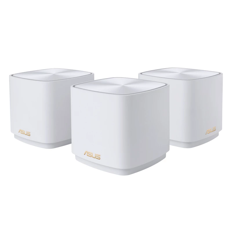 ASUS ZenWiFi XD4 Plus AX1800 3 szt. Biały Dwuzakresowy (2,4 GHz / 5 GHz) Wi-Fi 6 (802.11ax) 2 anteny wewnętrzne