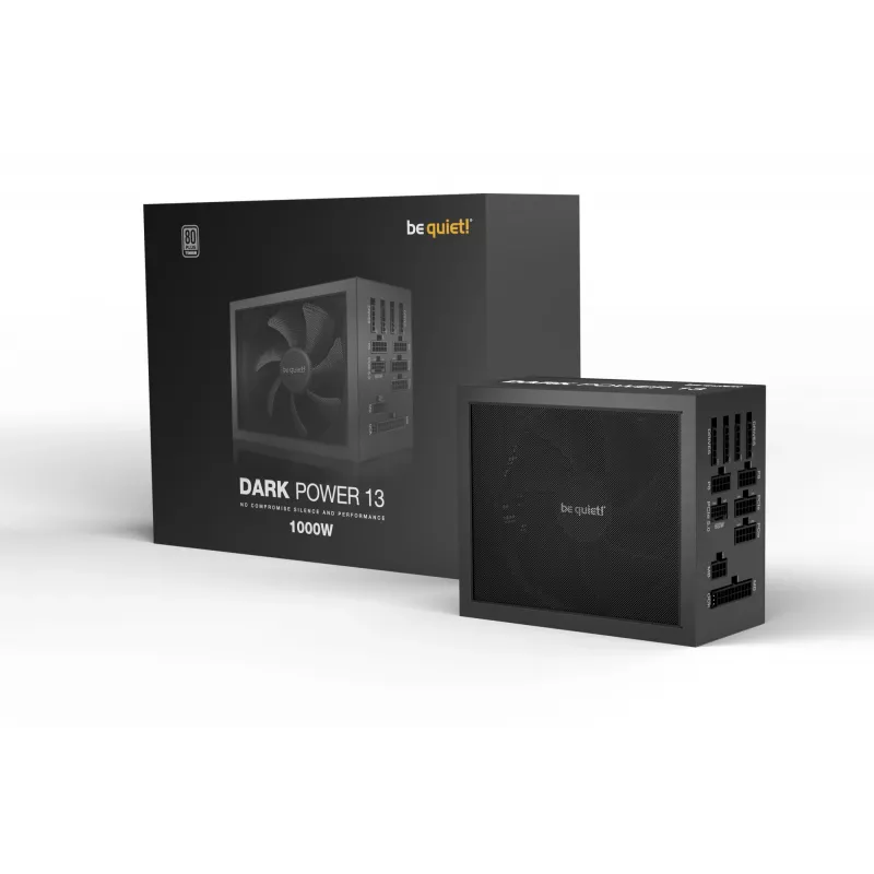 be quiet! Dark Power 13 zasilacz 1000 W 20+4 pin ATX ATX Czarny
