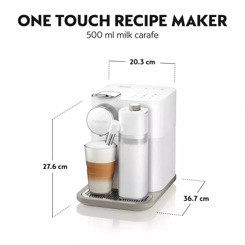 Ekspres do kawy De’Longhi Lattissima One Nespresso Gran Lattissima firmy Delonghi, Sophisticated Darks
