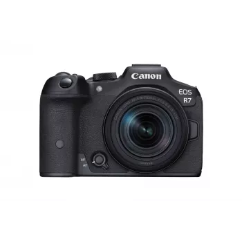 Aparat bezlusterkowy Canon EOS R7 z obiektywem RF-S 18-150mm, 32,5 MP CMOS, 4K, 0,53 kg