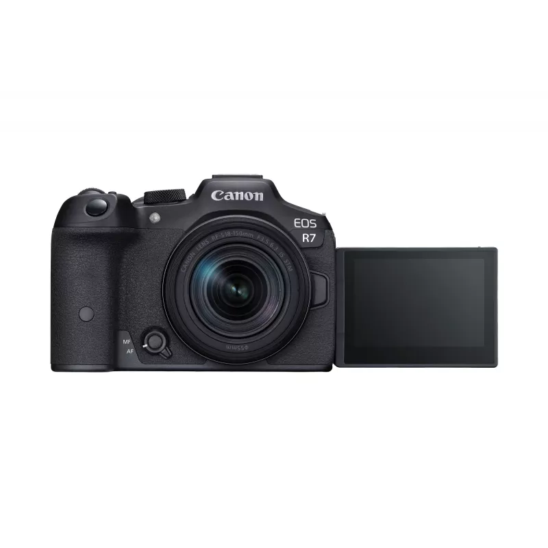Aparat bezlusterkowy Canon EOS R7 z obiektywem RF-S 18-150mm, 32,5 MP CMOS, 4K, 0,53 kg