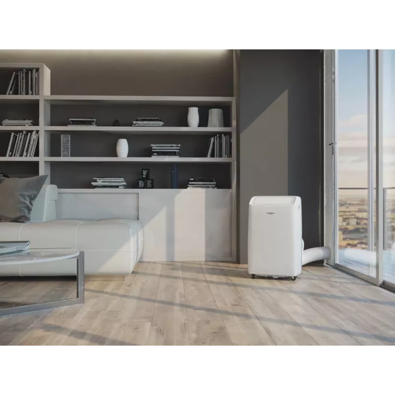 Whirlpool PACF29CO W przenośny klimatyzator 49 dB Biały