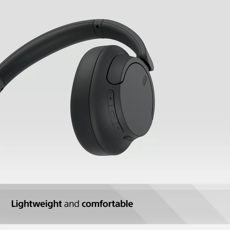 Słuchawki Sony WH-CH720 przewodowe i bezprzewodowe, nauszne, rozmowy/muzyka, USB Type-C, Bluetooth, czarne