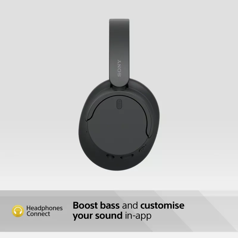 Słuchawki Sony WH-CH720 przewodowe i bezprzewodowe, nauszne, rozmowy/muzyka, USB Type-C, Bluetooth, czarne