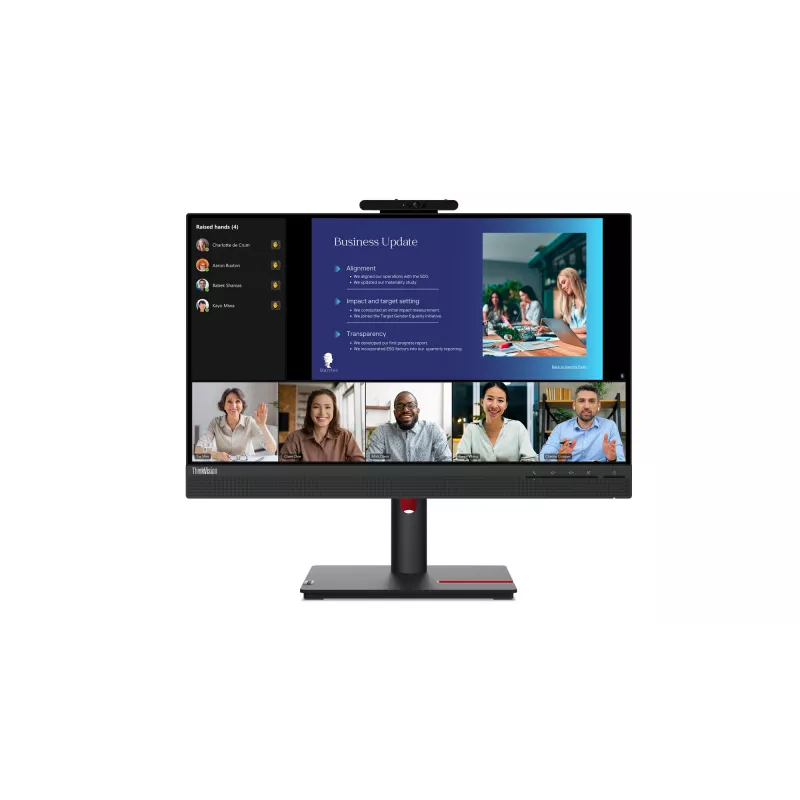 Monitor Lenovo ThinkVision T24v-30 60,5 cm (23,8 cala) 1920 x 1080 pikseli Full HD LED Czarny