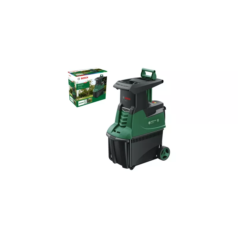 Bosch AXT 25 TC rozdrabniacz ogrodowy 2500 W 53 L Turbine
