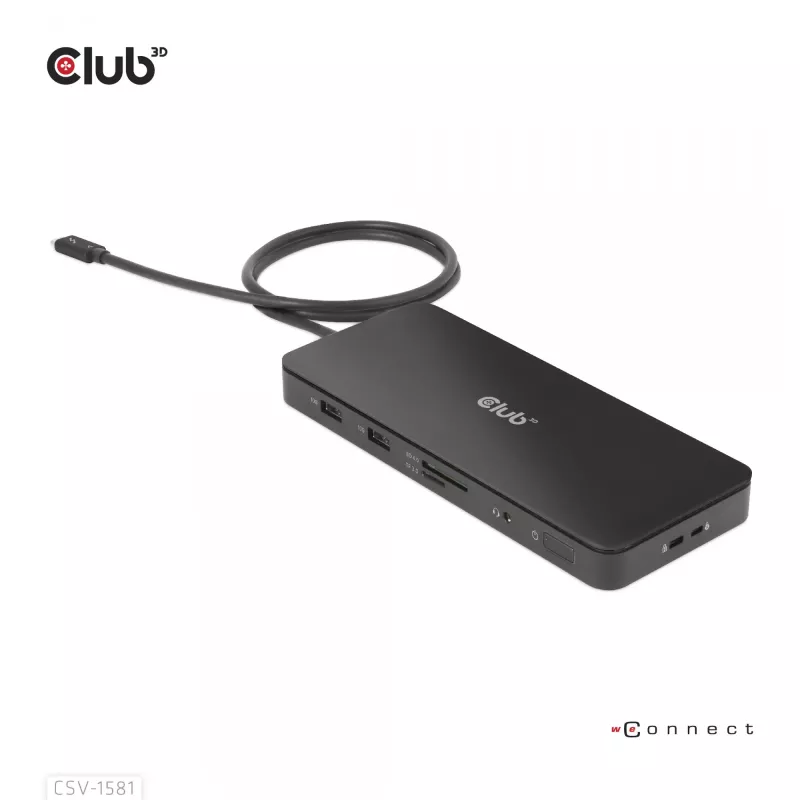 Stacja dokująca CLUB3D Thunderbolt 4 Certified 11-in-1 140W