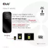 CLUB3D Ładowarka podróżna 140 W z technologią GaN, pojedynczy port USB Type-C, obsługa Power Delivery (PD) 3.1