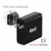 CLUB3D Ładowarka podróżna 140 W z technologią GaN, pojedynczy port USB Type-C, obsługa Power Delivery (PD) 3.1