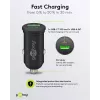 Goobay Dual-USB Car Fast Charger USB-C PD 45W Czarny