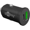 Goobay Dual-USB Car Fast Charger USB-C PD 45W Czarny