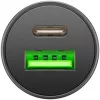 Goobay Dual-USB Car Fast Charger USB-C PD 45W Czarny