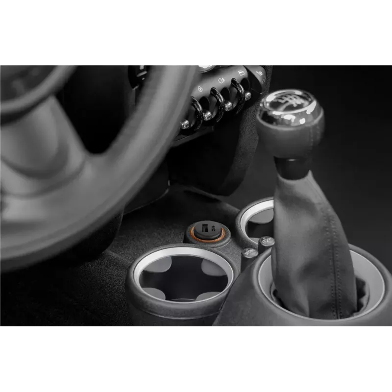 Goobay Dual-USB Car Fast Charger USB-C PD 45W Czarny