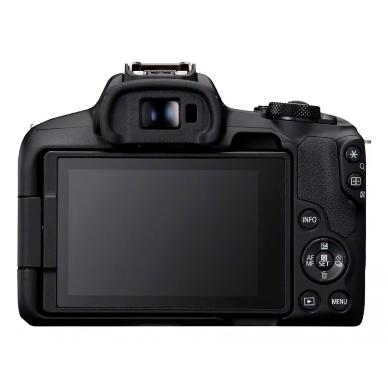 Canon EOS R50, Czarny + zestaw RF-S 18-45mm F4.5-6.3 IS STM, 24,2 MP, 6000 x 4000 pikseli, CMOS, 4K Ultra HD, Ekran dotykowy, Czarny