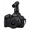 Canon EOS R50, Czarny + zestaw RF-S 18-45mm F4.5-6.3 IS STM, 24,2 MP, 6000 x 4000 pikseli, CMOS, 4K Ultra HD, Ekran dotykowy, Czarny