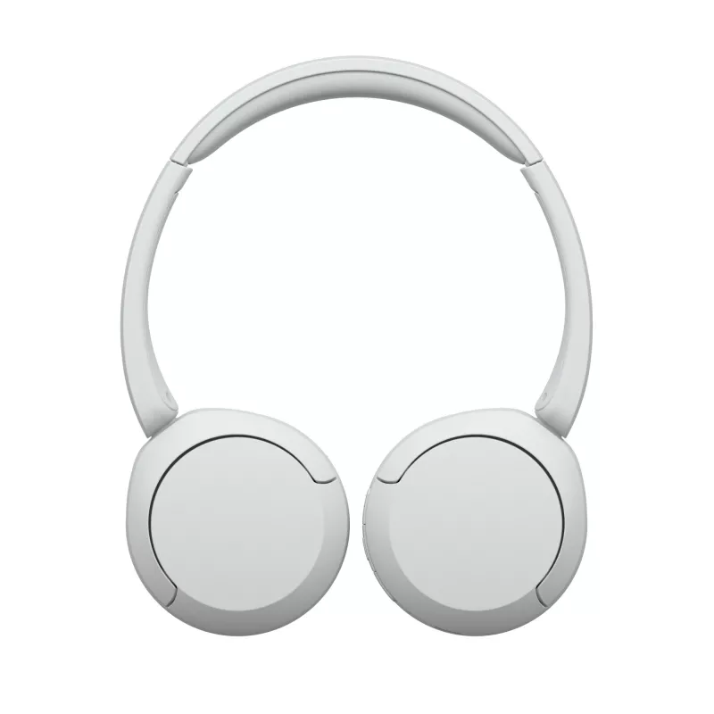 Sony WH-CH520 bezprzewodowy nauszny zestaw słuchawkowy, Bluetooth 5.2, 50 h odtwarzania, ładowanie USB-C, biały