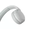 Sony WH-CH520 bezprzewodowy nauszny zestaw słuchawkowy, Bluetooth 5.2, 50 h odtwarzania, ładowanie USB-C, biały