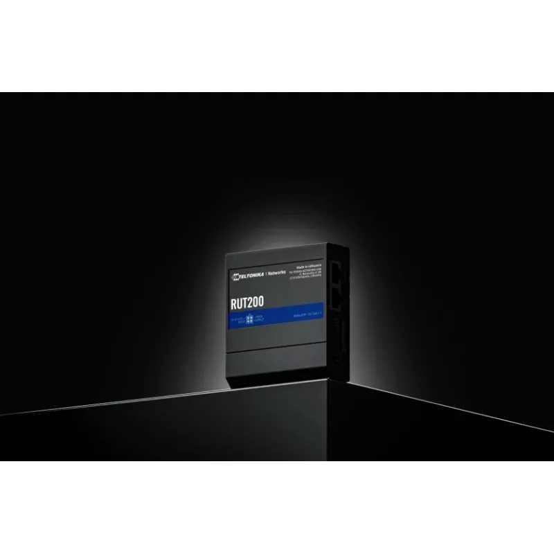 TELTONIKA Rut200 4G LTE Wi-Fi przemysłowy router