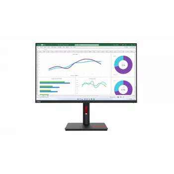 Monitor komputerowy Lenovo ThinkVision T32h-30 80 cm (31,5 cala) 2560 x 1440 pikseli Quad HD LED Czarny