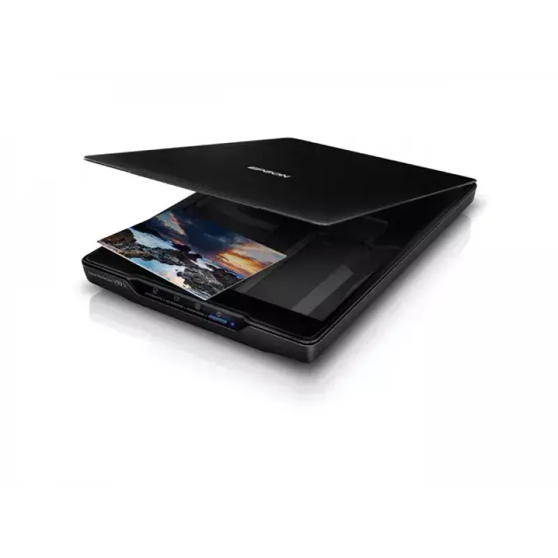 Skaner płaski Epson Perfection V39II — A4, 4800 x 4800 DPI, CIS, zasilany przez USB, czarny