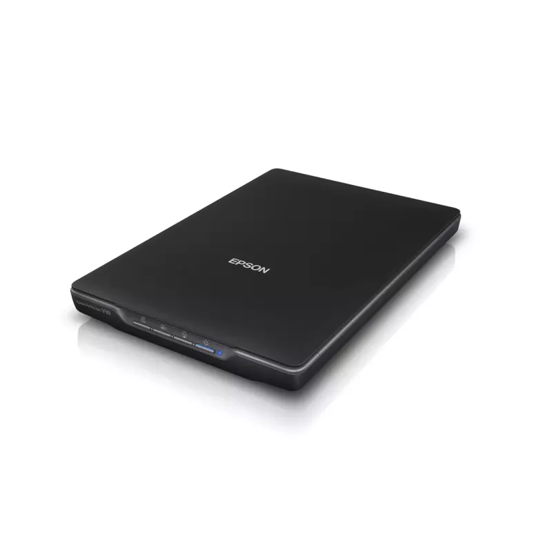 Skaner płaski Epson Perfection V39II — A4, 4800 x 4800 DPI, CIS, zasilany przez USB, czarny