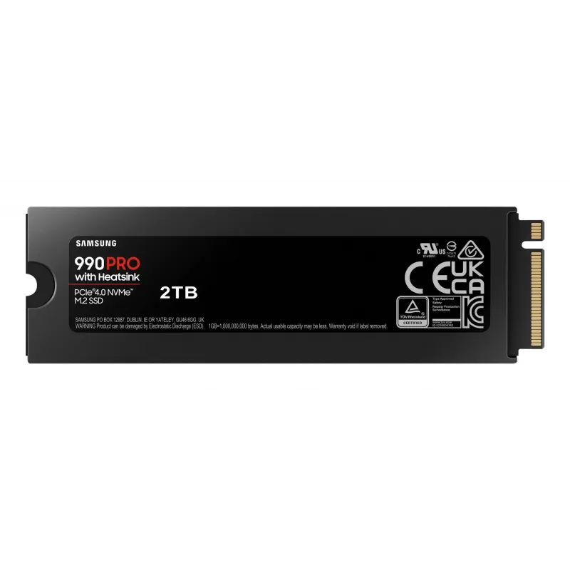 Dysk SSD Samsung 990 PRO z Heatsink 2000 GB M.2 2280 M.2 NVMe MZ-V9P2T0CW