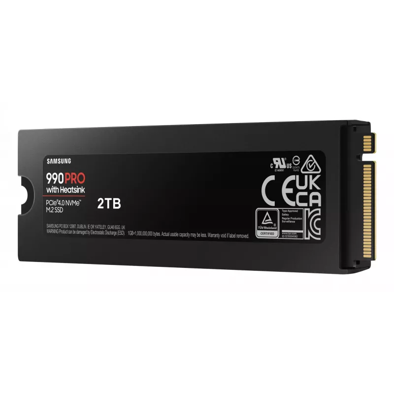Dysk SSD Samsung 990 PRO z Heatsink 2000 GB M.2 2280 M.2 NVMe MZ-V9P2T0CW