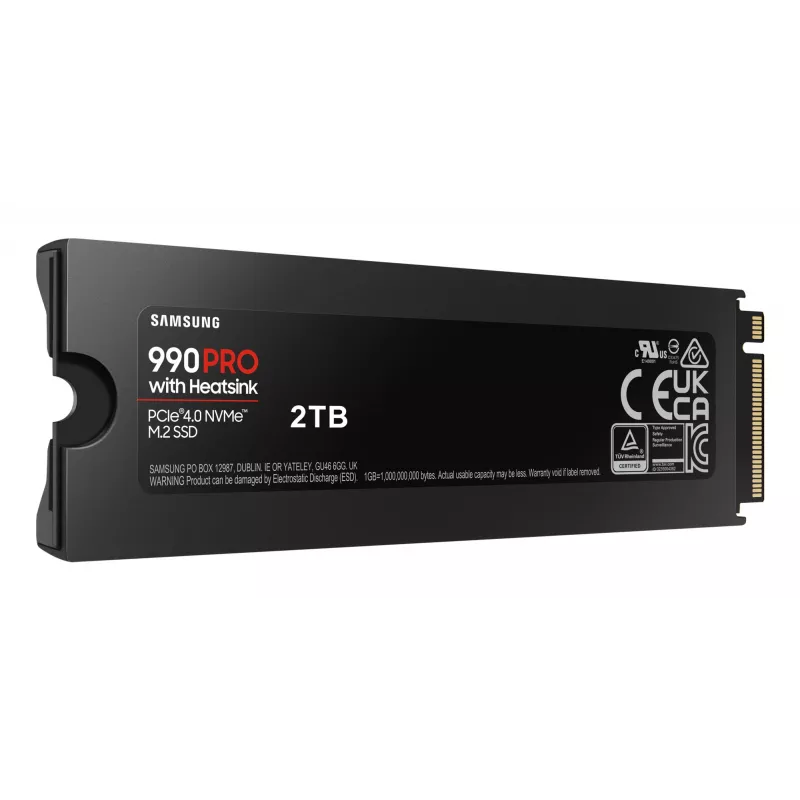 Dysk SSD Samsung 990 PRO z Heatsink 2000 GB M.2 2280 M.2 NVMe MZ-V9P2T0CW