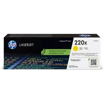 HP 220X Żółty oryginalny toner LaserJet