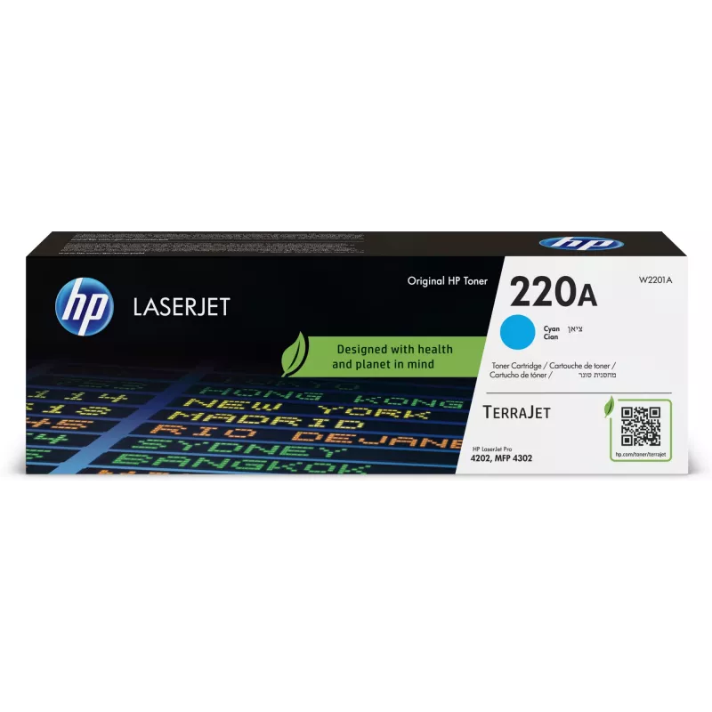 Toner HP Toner HP 220A CY Original LJTonerCartr W2201A 2300 stron Cyan