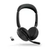 Jabra Evolve2 65 Flex - Link380a MS Stereo (ładowanie bezprzewodowe)