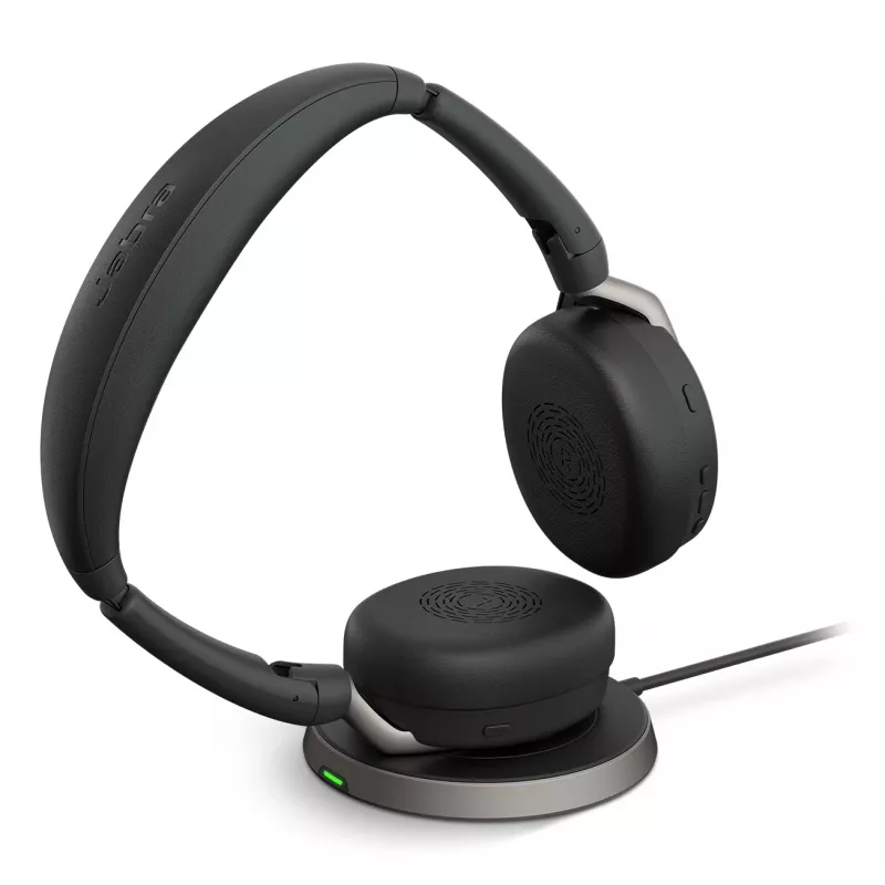 Jabra Evolve2 65 Flex - Link380a MS Stereo (ładowanie bezprzewodowe)