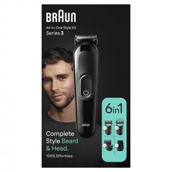 Braun MGK3410 Czarny Niklowo-metalowo-wodorkowy (NiMH)