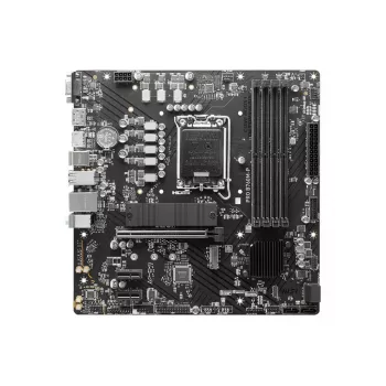Płyta główna MSI PRO B760M-P micro ATX, Intel B760, LGA 1700, 4× DDR5, 192 GB, SATA III, PCIe 4.0