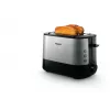 Toster Philips Viva Collection HD2635/90 7 2 kromki Czarny, Tytanowy