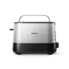 Toster Philips Viva Collection HD2635/90 7 2 kromki Czarny, Tytanowy