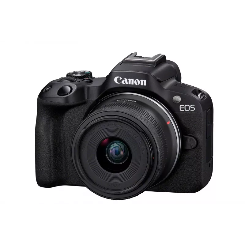 Aparat bezlusterkowy Canon EOS R50 Czarny 24,2 MP 4K Ultra HD