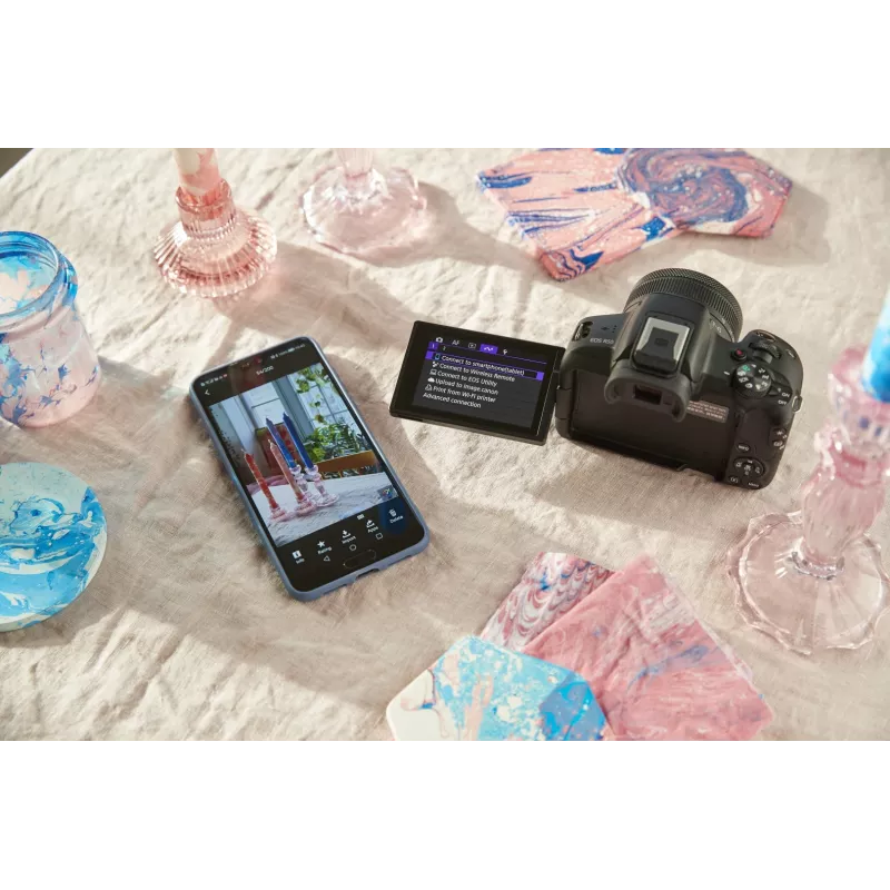 Aparat bezlusterkowy Canon EOS R50 Czarny 24,2 MP 4K Ultra HD
